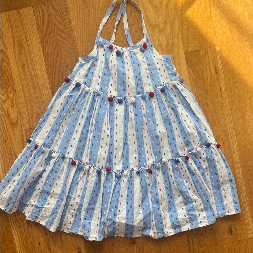 Tommy Bahama Blue and White Floral Dress